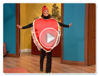 The "Singing Heart" on the Racheal Ray show
